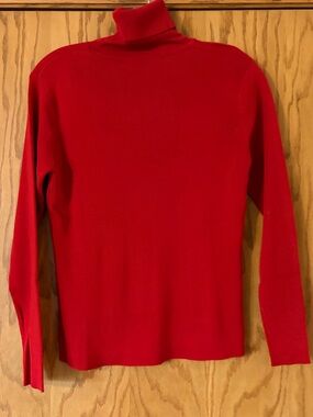 Pendleton Red Turtleneck Sweater